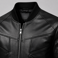 Vestes en cuir de mouton véritable, design personnalisé, haute qualité, respirantes et chaudes pour hommes, à prix raisonnable