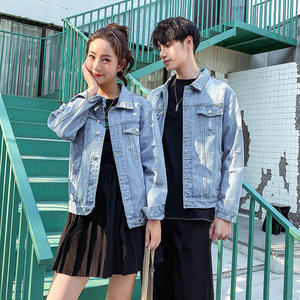 แจ็คเก็ตยีนส์สไตล์ลำลองสำหรับผู้ชาย แบบขาดๆ ซีดๆ สปอร์ต ทันสมัย - Product Image 6