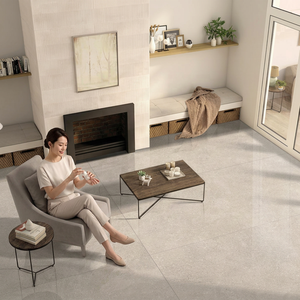 Herican Tusk Ivoire 1600x3200mm Carreau de dalle de porcelaine en pierre frittée mate pour salle à manger extérieure Escalier de jardin sous-sol - Product Image 6