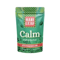Mélange d'herbes 100% sans tabac et sans nicotine Hari Leaf Watermelon Calm Mélange apaisant à base de plantes pour fumer