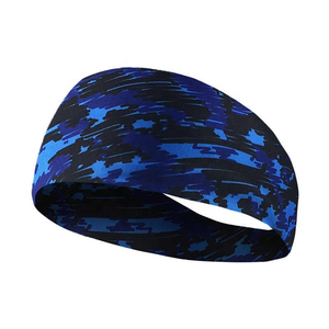 Tactical <b>Headband</b> Camouflage Sublimated Knitted Breathable 4.5cm Width Non Slip Outdoor <b>Sports</b> Universal Fit <b>Sports</b> Sweatband - Product Image 1