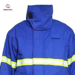 โรงงานผู้ผลิตเสื้อผ้าทำงานอุตสาหกรรม ผ้าฝ้ายทนทาน ชุดยูนิฟอร์มสำหรับงานก่อสร้าง ขายส่ง OEM - Product Image 4