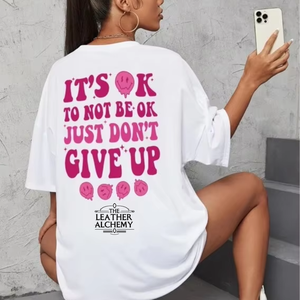T-shirts en coton surdimensionnés personnalisés avec impression en relief, unisexes, à manches courtes, impression personnalisée, t-shirt décontracté pour femmes, fitness - Product Image 1