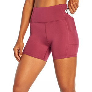 Custom Women's <b>High</b> <b>Waist</b> Casual Summer Shorts 100% Polyester Quick Dry <b>Hot</b> Shorts OEM ODM Wholesale Manufacturer - Product Image 5