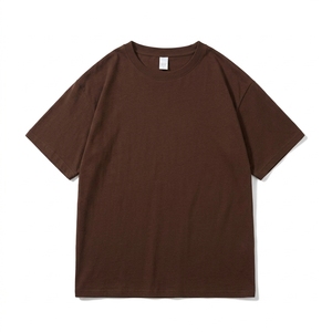 Camisetas de Verano para Hombre, Personalizadas, de Hombros Caídos, 100% Algodón Jersey, Talla Grande, Lisas, en Oferta - Product Image 4