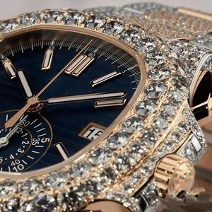 Exportateur indien de montres en argent et diamants au design élégant pour le bureau et un look professionnel. Disponible pour la livraison mondiale. - Product Image 2