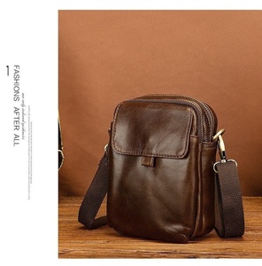 Nouveau sac messager en cuir élégant et résistant, personnalisable, nouvelle arrivée, très demandé, prix de gros, sacs messagers en cuir - Product Image 3