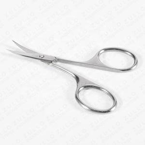 Tijeras para Uñas y Nariz de Color Plateado, Tijeras de Belleza Profesionales de Alta Calidad, Herramienta de Acero Inoxidable para Manicura y Cuidado Nasal - Product Image 2