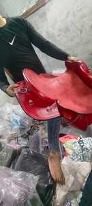 Selle de course d'obstacles australienne avec arbre en bois et matériaux en cuir - Product Image 4