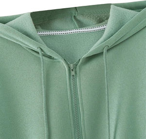 ซื้อฮู้ดดี้ผ้าฝ้ายครอปสำหรับผู้หญิงคุณภาพสูงนี้ ที่มีวัสดุระบายอากาศได้ดี จากแหล่งที่เชื่อถือได้ในปากีสถาน - Product Image 3