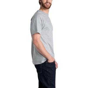 Camisetas Casuales de Manga Corta con Cuello Redondo de Jersey 100% Algodón para Hombre, al por Mayor, Ecológicas, Transpirables, Tallas Grandes Disponibles - Product Image 6