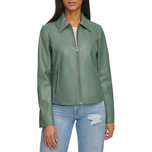 Chaquetas de Cuero para Mujer, Moda Femenina, Nueva Llegada, Chaquetas de Cuero Genuino Personalizadas al por Mayor, Chaquetas para Mujer - Product Image 1