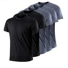 Camiseta Deportiva para Hombre, Transpirable, de Malla de Nido de Abeja, que Absorbe la Humedad, de Polialgodón, de Secado Rápido, para Verano - Product Image 4