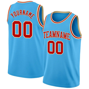 Camiseta de Baloncesto Personalizable con Nombre de Equipo, Transpirable, sin Mangas, Estampada, Antibacteriana, a Bajo Precio - Product Image 2