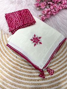 Sari indien de créateur Chinon, best-seller, avec broderie Jari, tenue ethnique, le plus tendance, export, avec blouse exclusive, boutique exclusive - Product Image 4