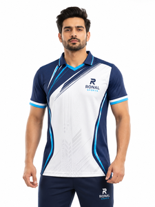 OEM ODM Custom Sublimation Golf <b>Polo</b> Shirt Men's Quick Dry Performance Polyester Sports Team Uniform Manufacturer - Product Image 6
