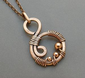 Handcrafted Copper Necklace Made Using Quality Materials For Comfortable Daily Wear And Long Lasting Use - Product Image 2