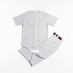 Color Contrast Breathable Printed Best Selling Professional Team <b>Baseball</b> Uniform 100% Polyester Customizable - Product Image 1