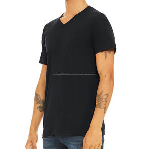 T-shirts de sport respirants en gros, 95% coton, 5% polyester, impression personnalisée de logo, t-shirt de gym pour hommes - Product Image 2