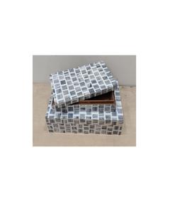 Boîtes à bijoux en résine MDF de grande capacité avec système de tiroirs multi-niveaux et intérieur en velours de qualité supérieure pour organiser les bijoux - Product Image 4