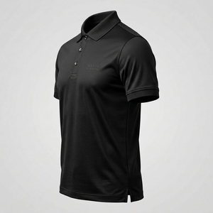 เสื้อเชิ้ตผู้ชายแขนสั้นทรงปกติ น้ำหนัก 200 กรัม ผ้าถัก TC 60 คอตตอน 40 โพลีเอสเตอร์ คอปกตัดสี ทนต่อการยับ รีดง่าย สไตล์ลำลอง - Product Image 4