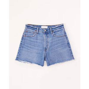 Shorts en jean élégants pour femmes, 100% coton, taille haute, shorts en jean décontractés pour femmes, shorts en jean tendance pour l'été, tenue streetwear tendance - Product Image 5