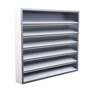 3JW 161176N VIM SIL GA 1000x1650x150 Grille et registre galvanisés acoustiques - Product Image 1