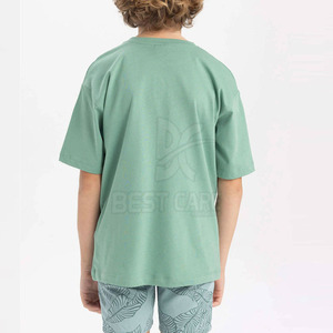 T-shirt surdimensionné pour enfant, design personnalisé, léger, respirant, de qualité supérieure, à prix avantageux. - Product Image 4
