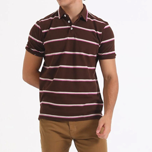 Proveedor directo de fábrica, polos para hombre 100% algodón, polos casuales para hombre en rojo para usar en verano y para la calle. - Product Image 5