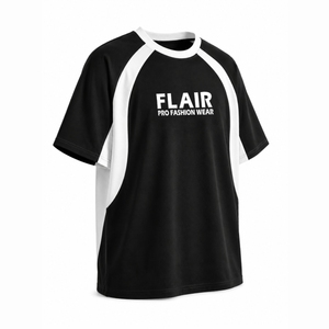เสื้อยืดโอเวอร์ไซส์สีดำและสีขาวแบบพรีเมียมสำหรับผู้ชายและผู้หญิง - Product Image 4