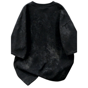 Camiseta de Jersey Oversize para Hombre con Bordado de Grulla Japonesa, Ajuste Holgado, Manga Corta, Transpirable, de Secado Rápido, Estilo Urbano con Gráficos - Product Image 2