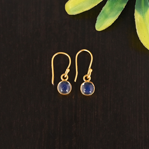 925 Sterling <b>Silver</b> Crystal Gemstone Elegant <b>Dangle</b> <b>Earrings</b> for Women - Product Image 1