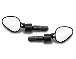 Rétroviseur de vélo SUNNYWHEEL Gripmirror Lite MTB, réglable à 360 degrés, ABS+Revêtement/PA/Silicone 93x54mm BM-115A(RL) - Product Image 1