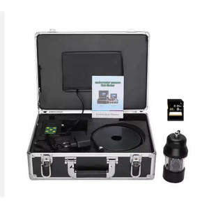 Caméras de pêche sous-marines avec détecteur de vie sonar étanche de 10 pouces pour la localisation des cibles et l'identification visuelle - Product Image 1