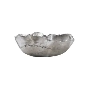 Tazón Decorativo de Cerámica de Lujo Hecho a Mano con Acabado Pulido, Forma Irregular para Frutas, Mesa de Comedor, Mesa de Centro, Sala de Estar - Product Image 6