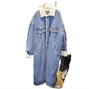 Boutique Wholesale 2026 Winter Breathable Single Breasted Casual Long Sleeved Denim Women's Coat - Product Image 4