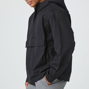 Wholesale Windbreaker <b>Jackets</b> Outdoor 1/2 Zipper Hooded <b>Jacket</b> Custom Windbreaker <b>Jacket</b> for Men new 2026 - Product Image 1