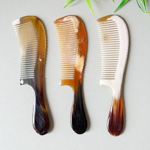 Peigne à cheveux en corne de buffle naturelle, fait main, écologique, pour salon et soins personnels, vente en gros Vietnam - Product Image 1