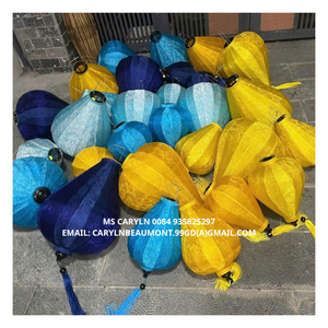 Lanternes en soie et bambou vietnamiennes personnalisables - Décorations de mariage, de Nouvel An et d'événements - Artisanat artisanal 99GD - Product Image 5