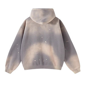 Nueva Llegada, Sudadera con Capucha de Alta Calidad, Personalizable con Logotipo, para Hombre, Lavado Ácido, Estilo Vintage, 100% Algodón, Felpa, Transpirable - Product Image 6