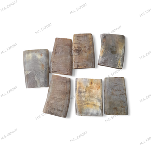 Custom Size Polished Natural Buffalo Horn <b>Block</b> Yamen Knife Handle - Product Image 3