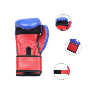Guantes de Boxeo de Piel Sintética PU OEM para Hombre y Mujer, Guantes Profesionales de Entrenamiento y Sparring, Proveedor al por Mayor - Product Image 1