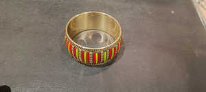 Elegante Brazalete de Latón Hecho a Mano con Brillo Regio para un Estilo Impresionante, Regalos de Lujo y Uso Diario - Product Image 5