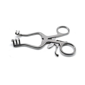 Rétracteur manuel Weitlaner en acier inoxydable de haute qualité, outil chirurgical réutilisable, instrument médical certifié Classe I - Product Image 1