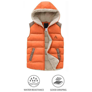 Chaquetas y Chalecos Acolchados con Capucha Personalizados para la Moda de Invierno, Elegantes Chalecos de Plumón con Múltiples Bolsillos para Máxima Funcionalidad - Product Image 6