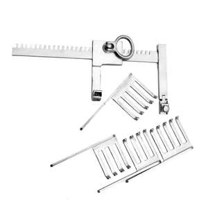 Stainless Steel Rib Spreader Hinged Arms Detachable Four <b>Blades</b> Manual Orthopedic <b>Surgical</b> Instruments Set Spine Retractors MOL - Product Image 1