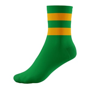 Custom Logo Men's Youth Gaelic Ireland Winter Warm Terry Sports <b>Socks</b> High Crew Children Cuff Bottom Eco-Friendly Quick Dry - Product Image 4