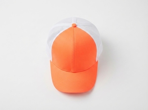 Casquette Trucker à 6 Panneaux Bicolore Personnalisée, Dos en Maille 100% Polyester, Visière Courbée, Fermeture Snapback Réglable - Product Image 3