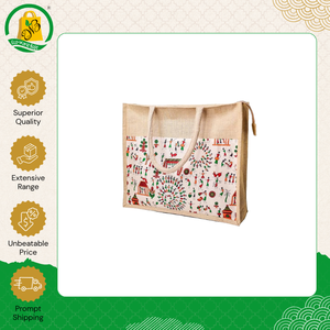 Nueva Llegada de Bolsas de Compras de Yute 100% Ecológicas, de Bolsillo, para Uso Diario, Promocionales, de la Mejor Calidad, a Bajo Precio - Product Image 5