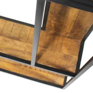 Étagère murale Vandana Optima Elara en métal et bois de manguier - Product Image 2